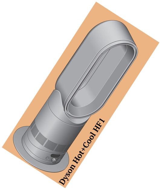 Тепловентилятор Dyson Hot+Cool HF1 (586340-01) - Фото 1 Тепловентилятор Dyson Hot+Cool HF1 (586340-01) - зображення 1
