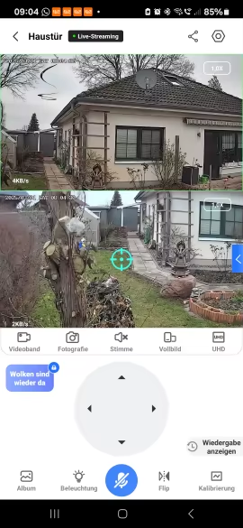Уличная Wi-FI Камера видеонаблюдения 8 MP/ 360°, поворотная уличная IP видеокамера с двумя объективами, встроенный динамик, ночное видение, умное отслеживание человека, защита для улицы и дома - изображение 12