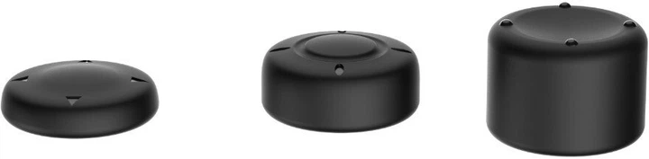 Zestaw uchwytów ładujących Yaxo Joy-Con Thumbstick Set do NS2 Techno Black (YGTSCA01B) - obraz 2