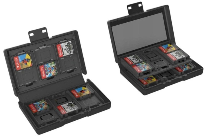 Zestaw do przechowywania kart i gier Yaxo Storage Set do NS/NS2 Techno (YGSSGC01B) - obraz 2