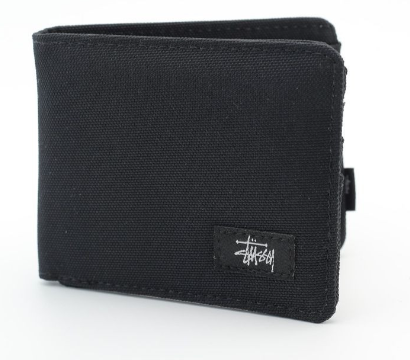 Гаманець чоловічий stussy стусі чорний (AN)34617 - зображення 2
