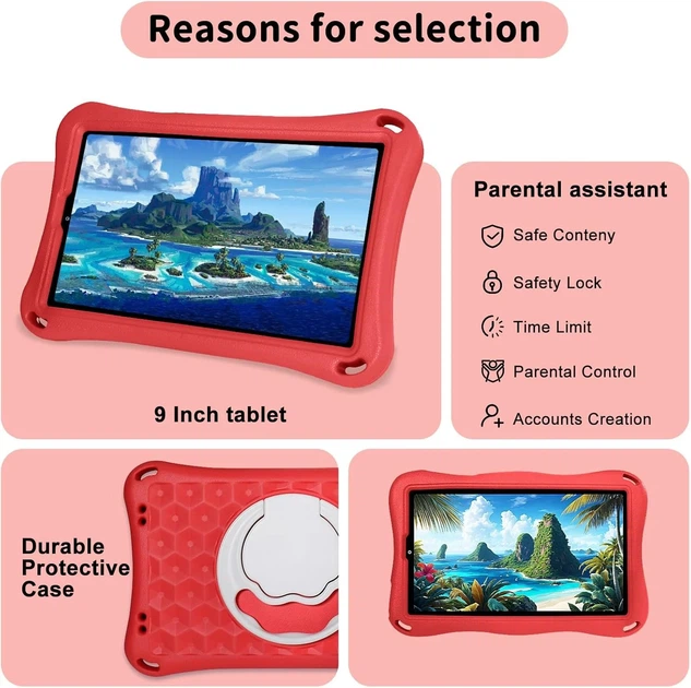 Планшет 9'' Full HD DEERTimeME 6+6/32Gb / 8 ядер / Android 15 Черно-серый (101976946) - изображение 6