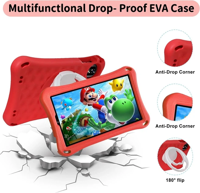 Планшет 9'' Full HD DEERTimeME 6+6/32Gb / 8 ядер / Android 15 Черно-серый (101976946) - изображение 7
