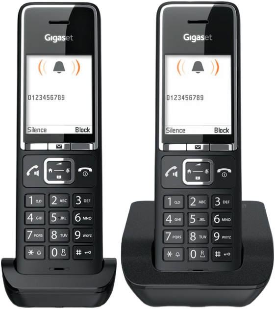 Gigaset Comfort 550 Duo Black (L36852-H3001-D204) - obraz 4