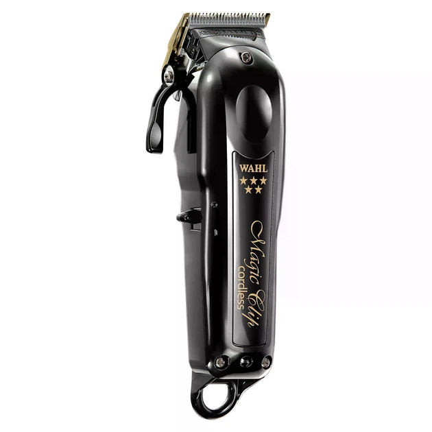Професійна машинка для стрижки волосся Wahl Magic Clip Cordless Black 3026434 з лезом із легованої сталі, роторним мотором 6500 об/хв, 8 преміум-насадками та автономністю 90 хв чорна - Фото 2 Професійна машинка для стрижки волосся Wahl Magic Clip Cordless Black 3026434 з лезом із легованої сталі, роторним мотором 6500 об/хв, 8 преміум-насадками та автономністю 90 хв чорна - изображение 2
