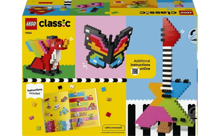 Конструктор LEGO Креативні барвисті кубики 820 деталей (11045) - зображення 2