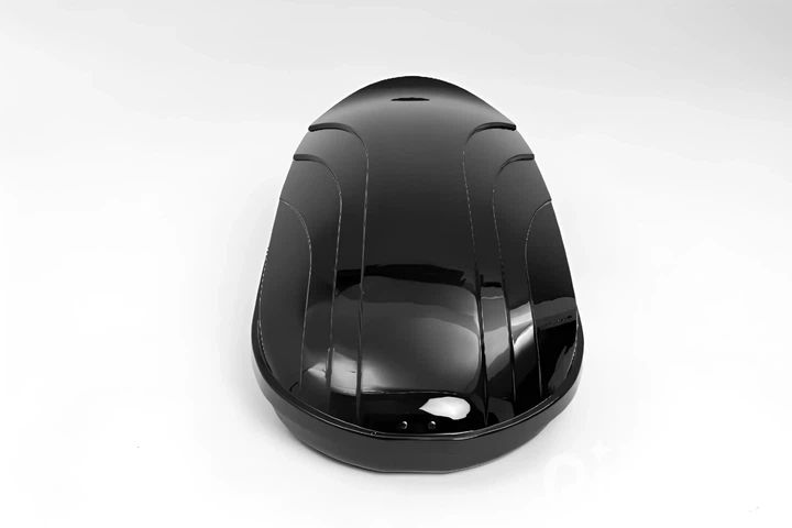 Грузовой бокс REAKTIV Venus (автобокс) глянцевый двустороннее 480л (черный) - изображение 3
