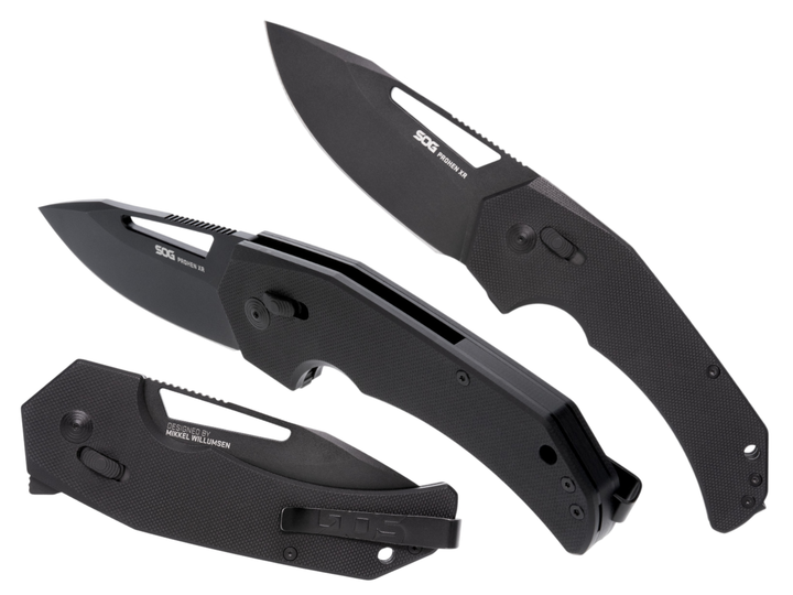 Ніж складаний кишеньковий SOG Prohen XR Black 12-25-01-57 - изображение 2