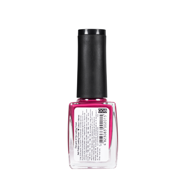 Лак для нігтів Colour Intense 10 мл NP-303 № 008 Матовий Темно-вишневий - Фото 2 Лак для нігтів Colour Intense 10 мл NP-303 № 008 Матовий Темно-вишневий - зображення 2