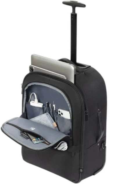 Рюкзак для ноутбука на колесах DICOTA Eco CORE 14-16" Black (D32152-RPET) - зображення 7