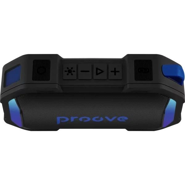 Портативна акустика TWS Proove Black Rock 10W BT5.3 магніт 2000mAh IPX7 APP чорно-синій - зображення 10