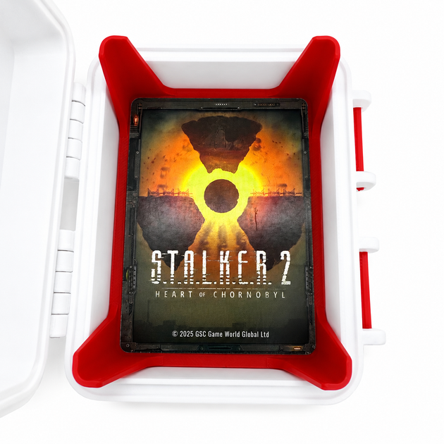 Бокс для колекційних карток STALKER 2 | Органайзер | Білий (ST-WHITE-BOX-08) - Фото 2 Бокс для колекційних карток STALKER 2 | Органайзер | Білий (ST-WHITE-BOX-08) - зображення 2