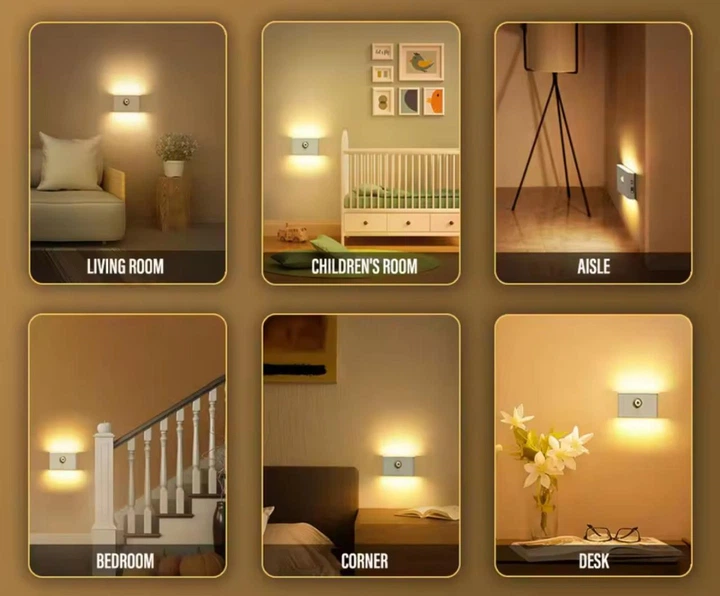 Светильник беспроводной аккумуляторный Smart Night Light с датчиком движения (5998) - изображение 9