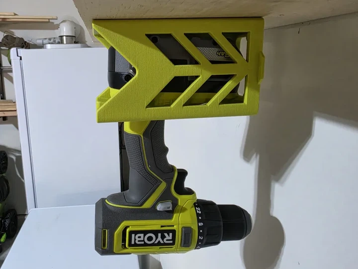 Тримач-органайзер під полицю для акумуляторного інструменту Ryobi ONE+. Aivory - зображення 2