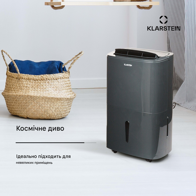 Осушувач повітря KLARSTEIN DryFy20 230 м3/год (10032663) - зображення 6