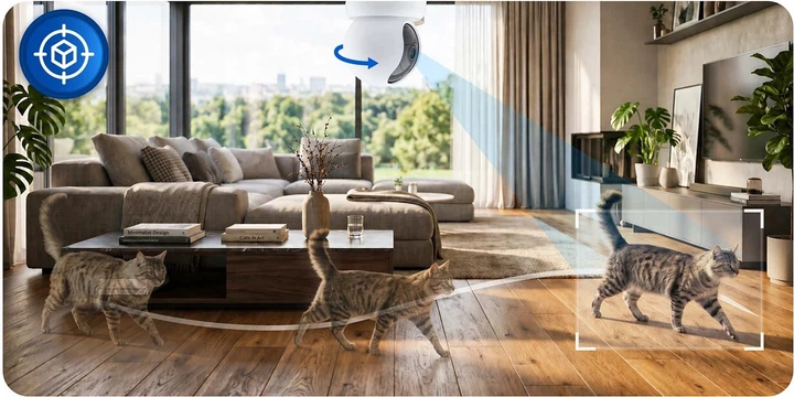 IP-камера Berdsen BD-940 поворотна 3 Мп Біла (5903890633745) - зображення 17