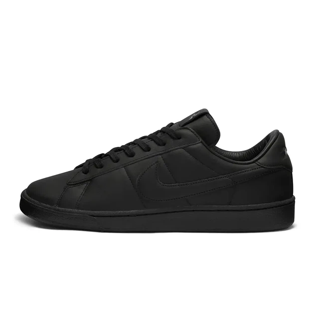 Чорні шкіряні кросівки Comme des Garçons x Tennis Classic Black FN2249-001 чоловічі кежуал Розмір 49.5 - Фото 2 Чорні шкіряні кросівки Comme des Garçons x Tennis Classic Black FN2249-001 чоловічі кежуал Розмір 49.5 - зображення 2