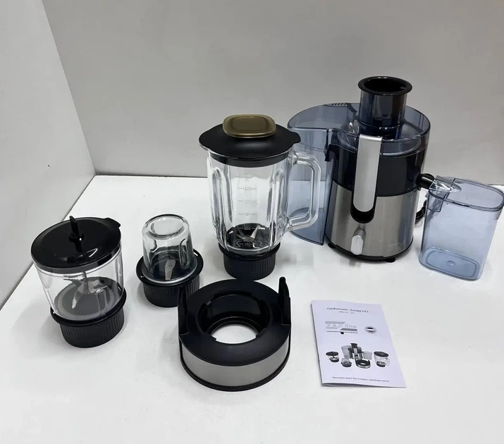 Соковыжималка 4в1 Zepline ZP-122 3000 Вт блендер, миксер, кофемолка - изображение 10