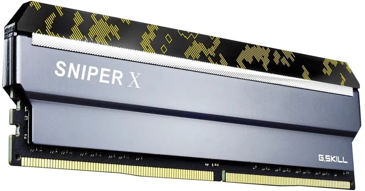 Модуль памяти G.Skill DDR4 32GB (2x16) Sniper X Digital Camo 3200MHz (F4-3200C16D-32GSXKB) - Фото 5 Модуль памяти G.Skill DDR4 32GB (2x16) Sniper X Digital Camo 3200MHz (F4-3200C16D-32GSXKB) - изображение 5
