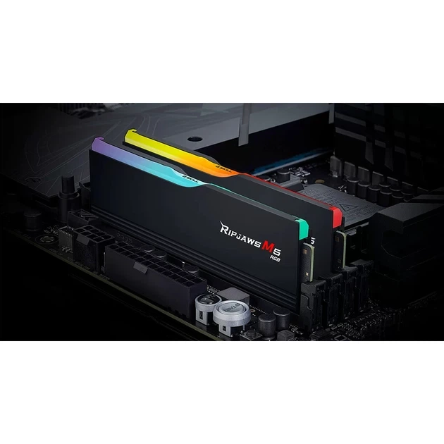 Модуль пам`ятi DDR5 2x16GB/6000 G.Skill Ripjaws M5 RGB Black (F5-6000J3238F16GX2-RM5RK) - зображення 5
