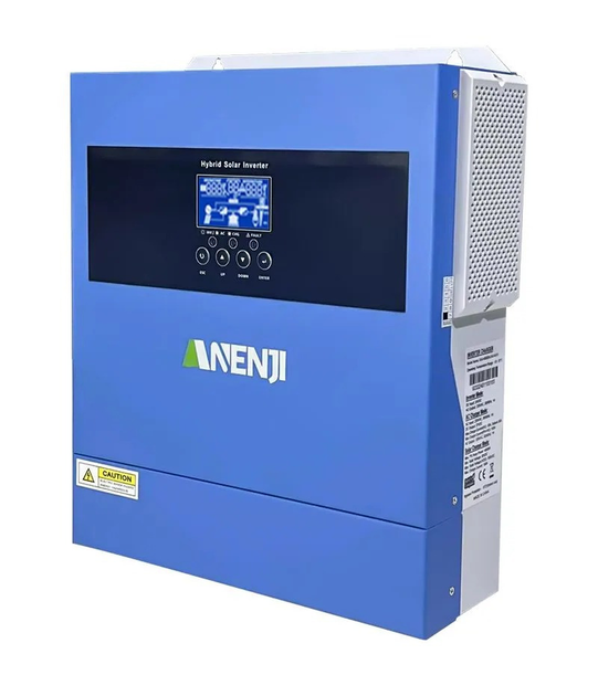 Комплект резервного живлення Anenji інвертор W4000 + акумулятор LiFePO4 2560Wh - Фото 2 Комплект резервного живлення Anenji інвертор W4000 + акумулятор LiFePO4 2560Wh - зображення 2