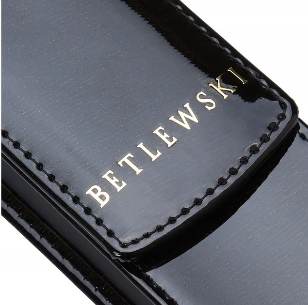 Футляр для ручки Betlewski, натуральная кожа, ZBEF-BS-05 ЧЕРНЫЙ - изображение 6