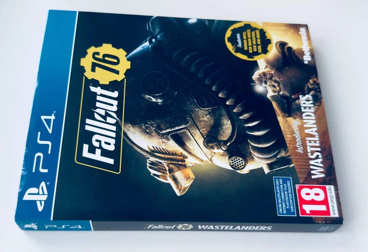 Диск для PlayStation 4 - Fallout 76 Wastelanders + картонный футляр, русские субтитры, Б/У - изображение 3