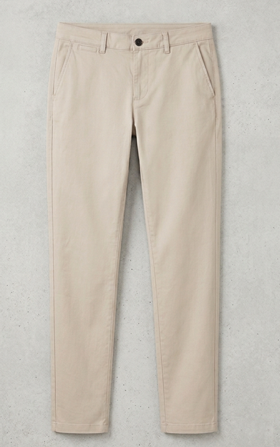 Жіночі штани чинос esmara U.S. Grand Polo slim fit, бежевий, розмір 40 (46/M) - изображение 3