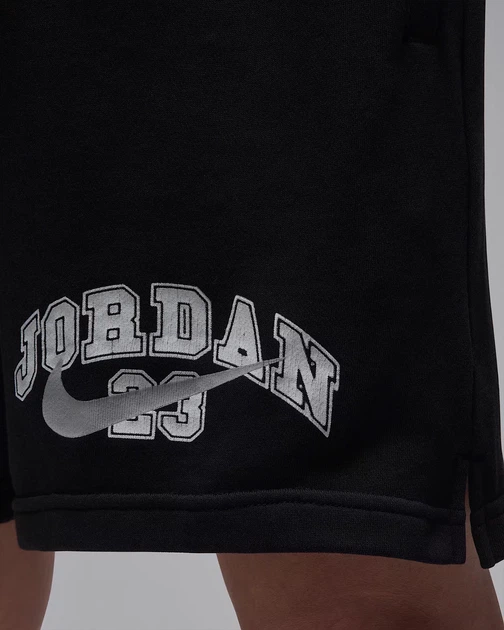 Шорти чоловічі Jordan MVP French Terry IB7272-010 чорні - M - изображение 5
