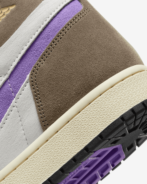 Кросівки чоловічі Jordan 1 Zoom Comfort 2 DV1307-205 весна-осінь шкіра текстиль замша коричневі - 44 - Фото 3 Кросівки чоловічі Jordan 1 Zoom Comfort 2 DV1307-205 весна-осінь шкіра текстиль замша коричневі - 44 - зображення 3
