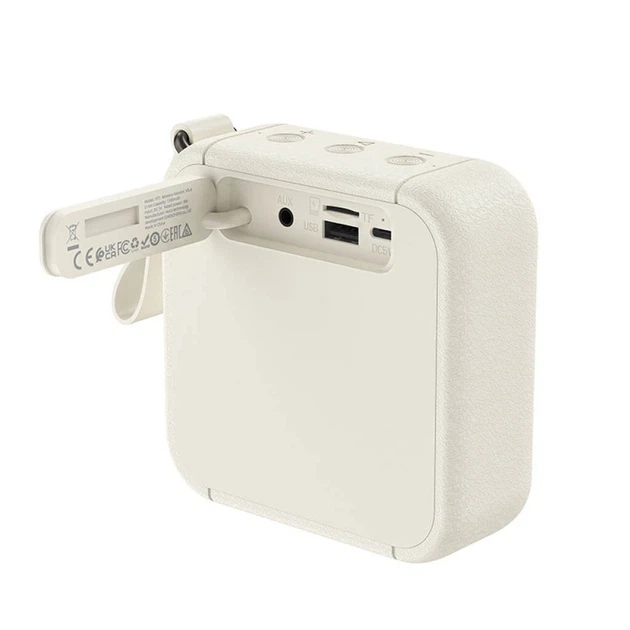 Портативна колонка Hoco HT1 Marquis Sports BT Speaker 8W White - зображення 2