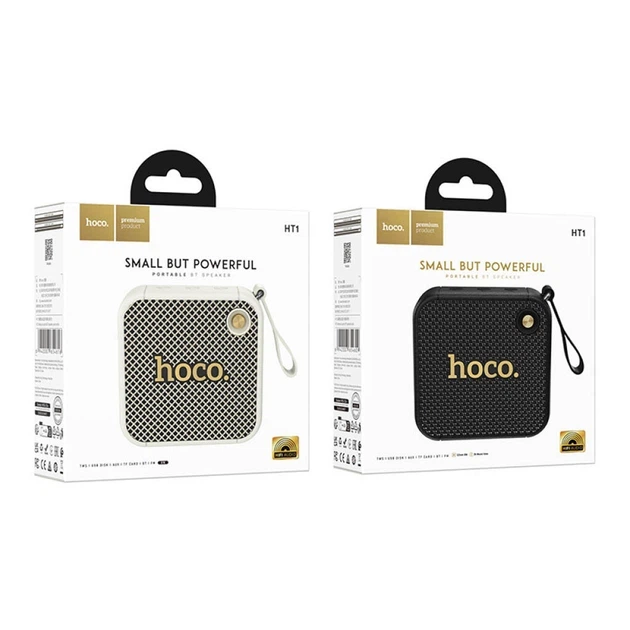 Портативна колонка Hoco HT1 Marquis Sports BT Speaker 8W White - зображення 4
