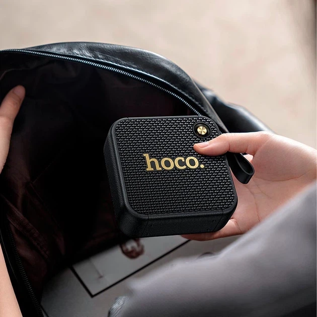 Портативна колонка Hoco HT1 Marquis Sports BT Speaker 8W Black - зображення 4