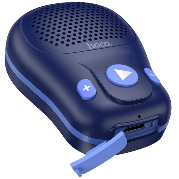 Портативна колонка Hoco HC44 Star Wearable BT Speaker 2W Blue - Фото 2 Портативна колонка Hoco HC44 Star Wearable BT Speaker 2W Blue - зображення 2