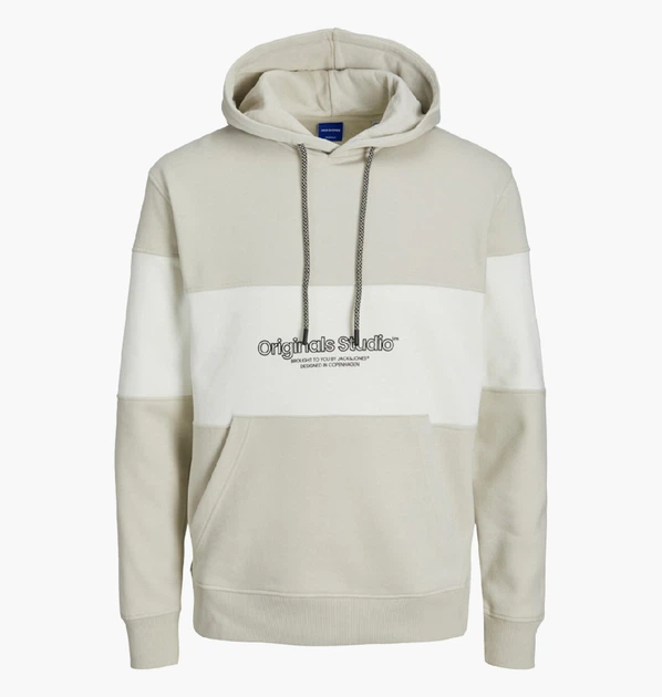 Худі Jack & Jones Jorlakewood Bf Ln Beige 12246802-MOONBEAM S - Фото 1 Худі Jack & Jones Jorlakewood Bf Ln Beige 12246802-MOONBEAM S - зображення 1