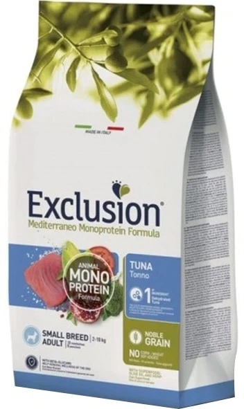 Exclusion Adult Tuna Small Breed з тунцем для дорослих собак дрібних порід 0.5 кг - Фото 1 Exclusion Adult Tuna Small Breed з тунцем для дорослих собак дрібних порід 0.5 кг - зображення 1