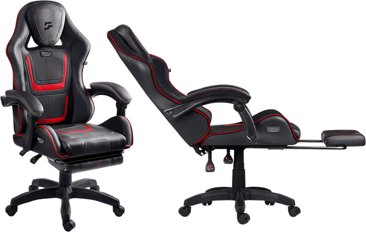 Fotel gamingowy Sofotel Specter 242901 Black-Red (5903890632236) - obraz 5