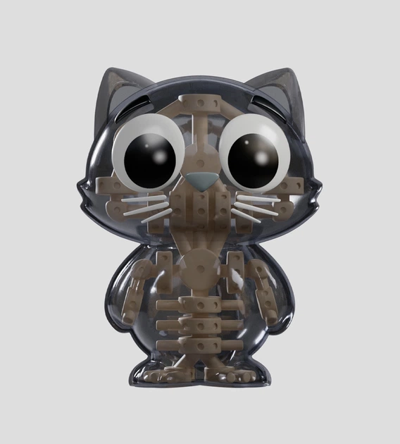Игрушка-сюрприз Kaleidos Кот рентген Серия 2 (90017k) - Фото 2 Игрушка-сюрприз Kaleidos Кот рентген Серия 2 (90017k) - изображение 2