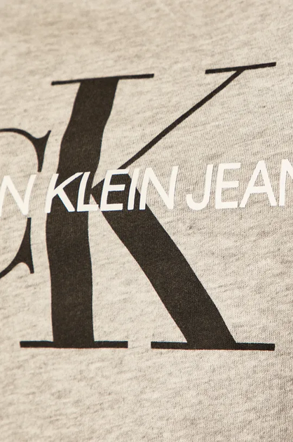 Футболка женская Calvin Klein хлопковая серая 2XL 4247 - Фото 5 Футболка женская Calvin Klein хлопковая серая 2XL 4247 - изображение 5