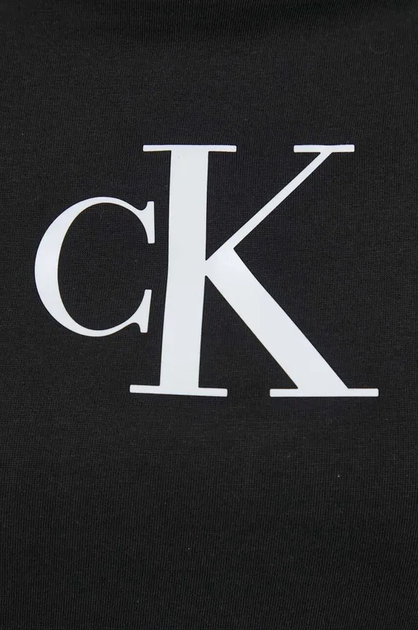 Футболка жіноча Calvin Klein бавовняна чорна M 4239 - зображення 3