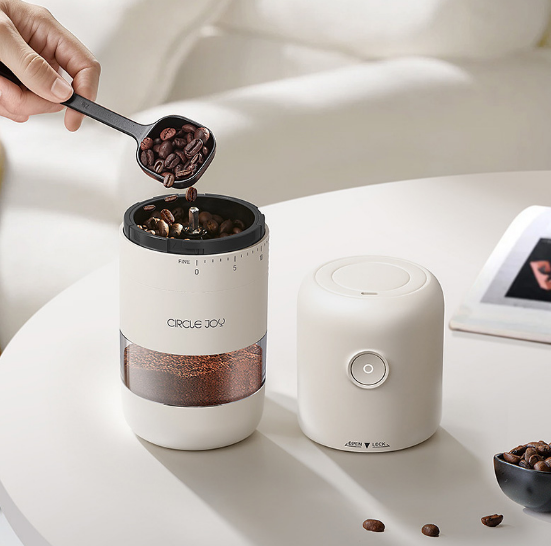 Кофемолка Circle Joy DMDJ02 Coffee Grinder White - изображение 6
