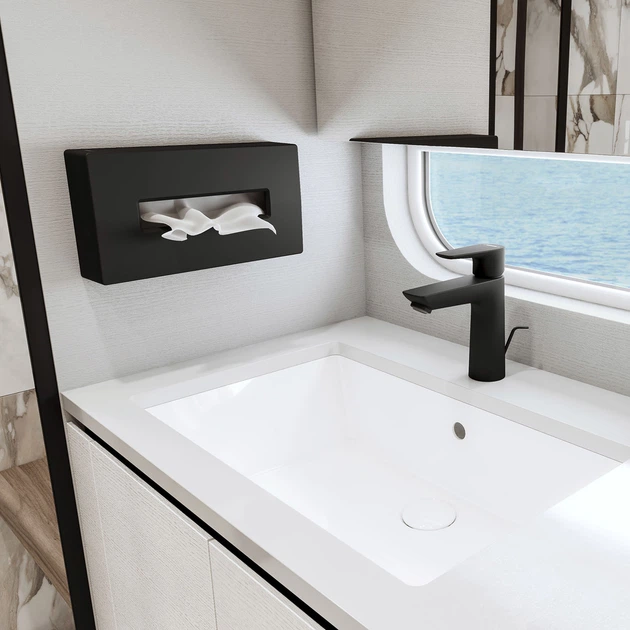 Держатель для бумажных полотенец HANSGROHE AddStoris 41774670 черный матовый - изображение 9