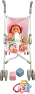 Lalka bobas z wózkiem Happy Friend Lotta Doll 30 cm (6418859061648) - obraz 2