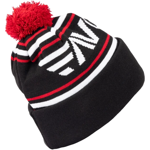Шапка Favorite Pompon Hat 56 Black White Logo - Фото 3 Шапка Favorite Pompon Hat 56 Black White Logo - зображення 3
