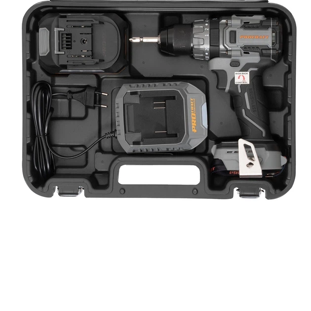 Шуруповерт Procraft industrial CD20A (з 1 акб та зп) (100201) - изображение 2