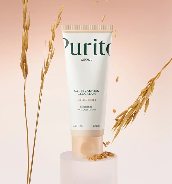 Успокаивающий крем-гель из семян овса Purito Oat-in Calming Gel Cream 100 мл - изображение 4