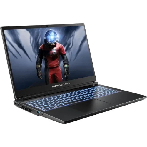 Ноутбук 15" Dream Machines RG5060-15UA21 Black, Intel Core i7-14700HX, 32GB, 1TB, RTX 5060, DOS - Фото 2 Ноутбук 15" Dream Machines RG5060-15UA21 Black, Intel Core i7-14700HX, 32GB, 1TB, RTX 5060, DOS - зображення 2