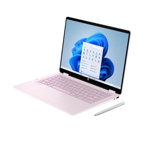 Ноутбук 14" HP OmniBook 5 Flip 14-fp0035ua (D16H7EA) Powder Pink, Intel Core 5 120U, 16GB, 1TB, DOS - зображення 2