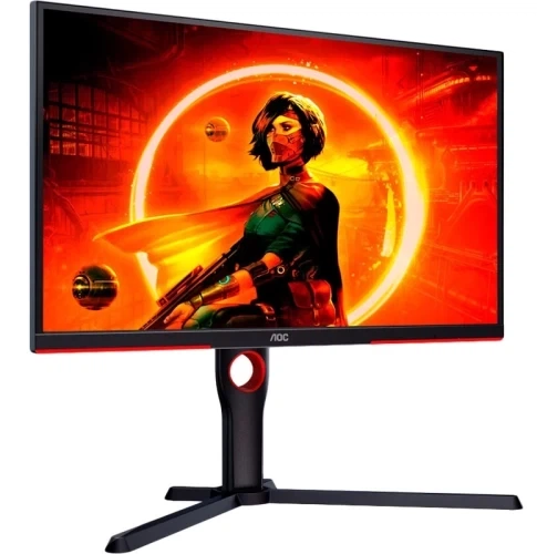 Монітор 24.5" AOC 25G3ZM/BK, Black/Red - Фото 2 Монітор 24.5" AOC 25G3ZM/BK, Black/Red - зображення 2