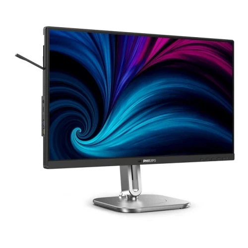 Монітор 23.8" Philips 24B2U4301/00, Dark Grey/Silver - Фото 2 Монітор 23.8" Philips 24B2U4301/00, Dark Grey/Silver - зображення 2